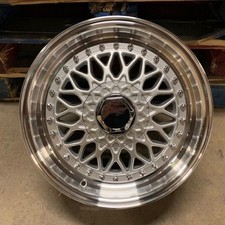 17 Rs Style Wheels Rims Silver 4 Lug Fits Acura Integra Rs Ls Gsr Vtec