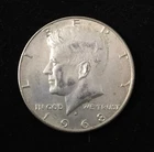 1968-D  50c Kennedy SILVER Half Dollar