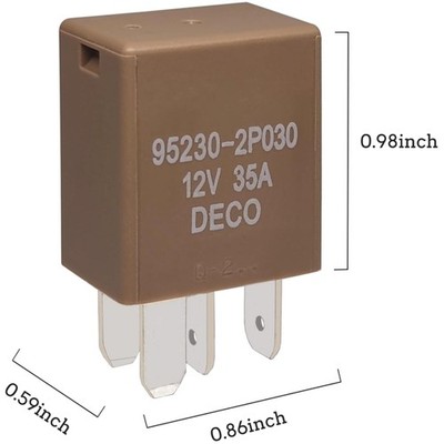 High-Quality 12V 35A Relay Pack - Hyundai Kia Compatible