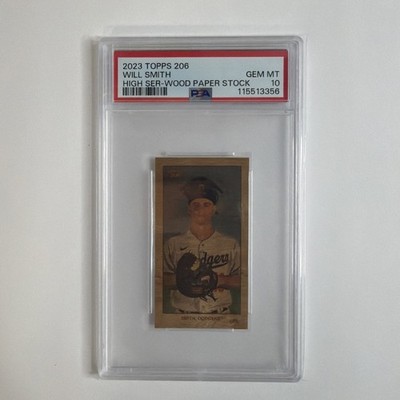 2023 Topps 206 Will Smith High Series Wood Paper Stock