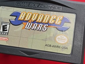 Advance Wars Game Boy Advance Nintendo GBA Authentic Saves Vintage RPG Gaming