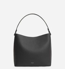 Mina Baie Harlow Diaper Bag Tote Midi Black NEW with Original Dust Bag, Tag Box