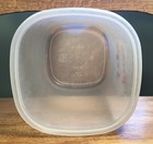 Lot 2 Rubbermaid Servin’ Saver Nesting Canisters 21 Cups & 3 Quart~Square — photo 6