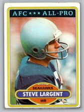 1980 Topps #450 Steve Largent