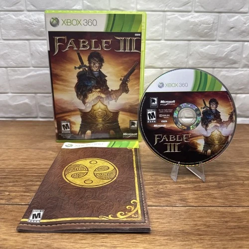 Fable III 3 (Microsoft Xbox 360) CIB Tested Working Free Shipping