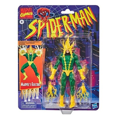 Marvel Legends 6'' Spider Man Vintage Wave 1 Electro