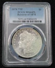 1878 Morgan Silver Dollar * 7 Tail Feathers * 2nd Rev * PCGS Graded MS64 PL