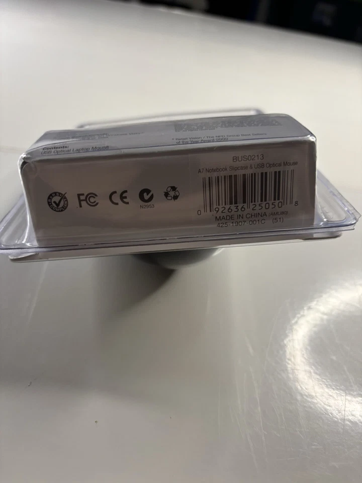 Targus USB Optical Wired Laptop Mouse Matte Black Brand New Sealed NIB - Image 4 of 4