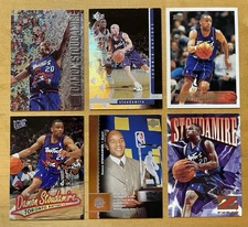 Damon Stoudamire Lot Of 6 Mixed Brand Toronto Raptors EX-MT