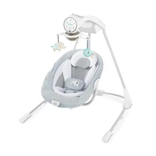 Ingenuity InLighten Soothing Baby Swing 180° Rotating Lights, Music Dakota