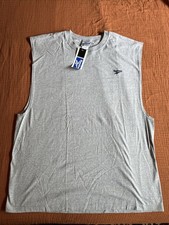 Image of Vtg Reebok Men's Sleeveless Gray Shirt XXL 2XL NWT NOS
