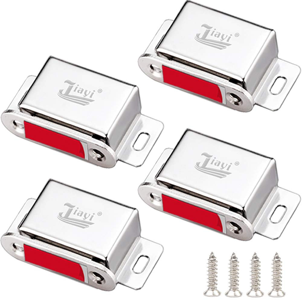 Cabinet Magnetic Catch 4 Pack Magnetic Cabinet Latch 30 lbs Cupboard Door Mag...