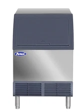 Atosa YR280-AP-161 Undercounter Cube Ice Maker Half Dice Cubes, 283 lbs/Day
