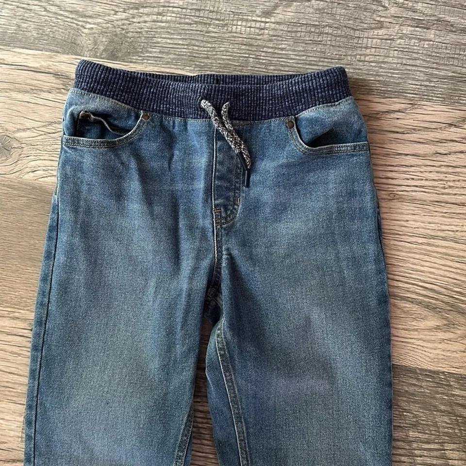 Lands End pull on elastic waist jeans 10-12 girls - Image 2 of 4