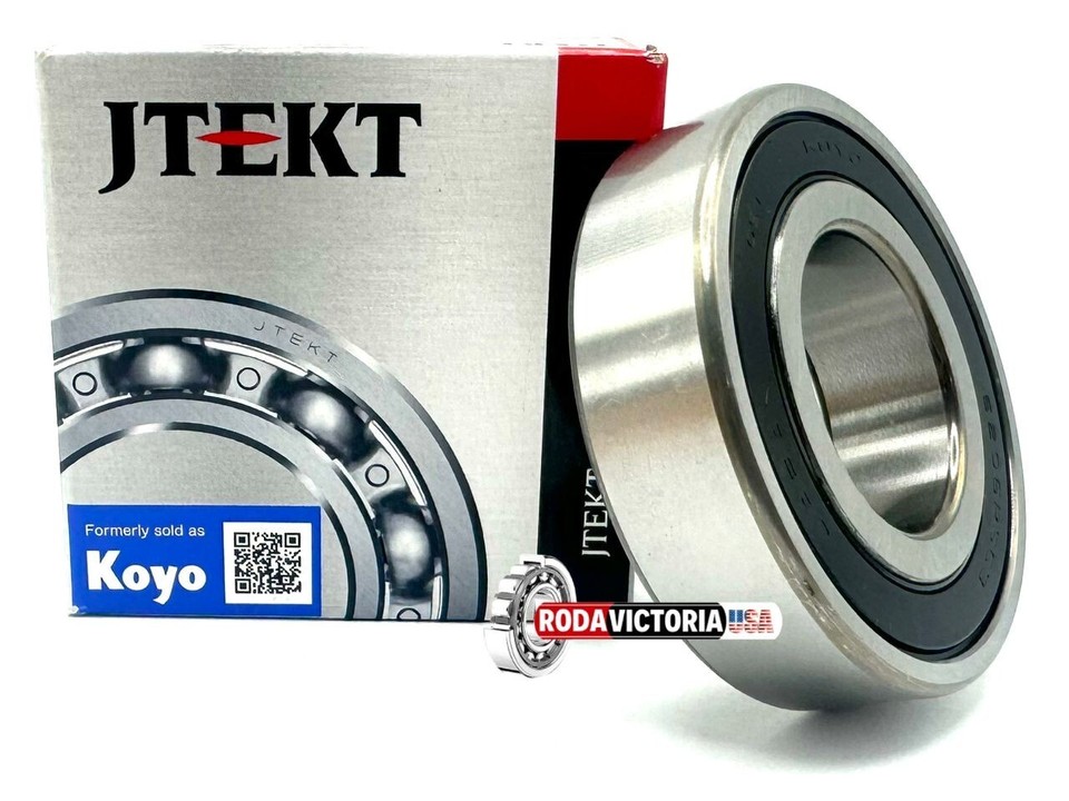 KOYO (JTEKT) 6206 2RS DEEP GROOVE BALL BEARING, RUBBER SEALS 60x62x16 Mm - Foto 6