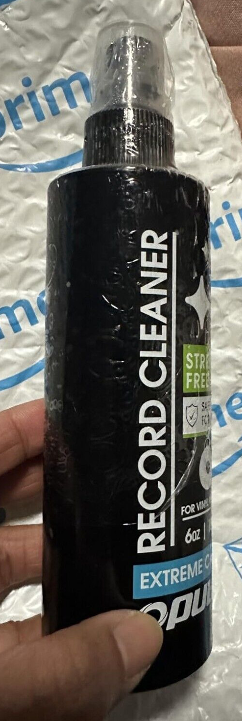 Vinyl Record Cleaning Solution 6oz/180ml Cleaner Fluid Spray For Lps Album New