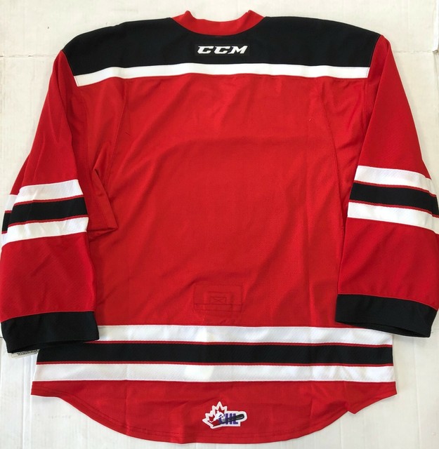 New Authentic Pro Stock CCM Quebec Remparts Hockey Player Jersey 54