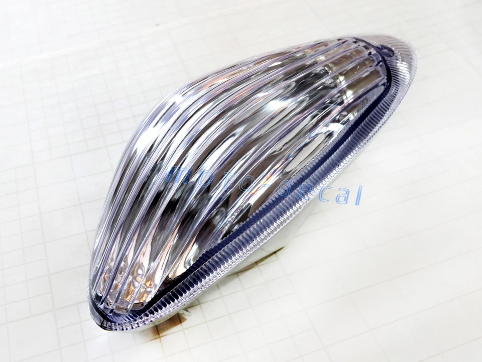 Lente de luz de señalización de giro delantera para Suzuki 1997-2007 Katana 600 Katana 750 transparente Foto 4 de 4