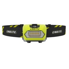 Unilite PS-HDL6R LED Yellow Hi Vis USB Rechargeable Headlight 350 Lumen