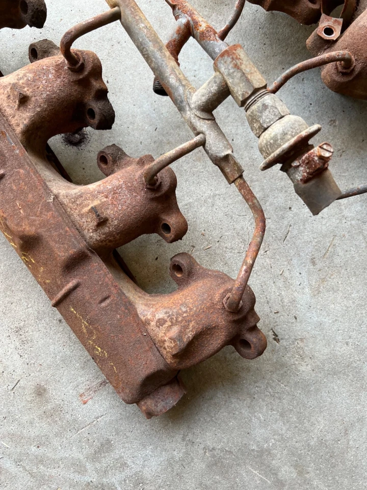 OEM GM 1967-1974 Chevelle Complete Big Block 454 Exhaust Manifolds 1972 1973 SS - Image 2 of 4