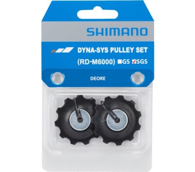 SHIMANO Schaltröllchen Satz Rollen Deore SLX 10 fach RD M6000 SGS Y-3E498020 NEU