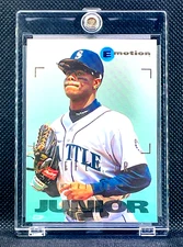 KEN GRIFFEY JR - FLEER EMOTION BASEBALL  PREMIUM 90's STUNNER - SEATTLE MARINERS