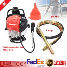 4 Stroke 1.4HP Concrete Vibrator Backpack Vibrator Portable Concrete Vibrator