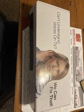 Zvox Accuvoice Av155 Dialogue Boosting Tv Speaker Sound Bar - New In Box!!!