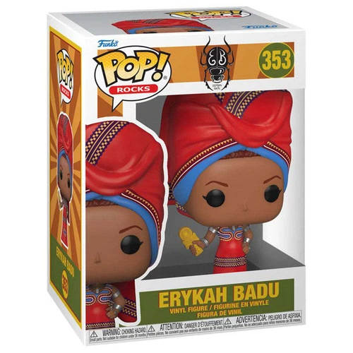 Collectible Funko Pop Rocks Erykah Badu Tyrone Vinyl Figure Ages 3+ and Up