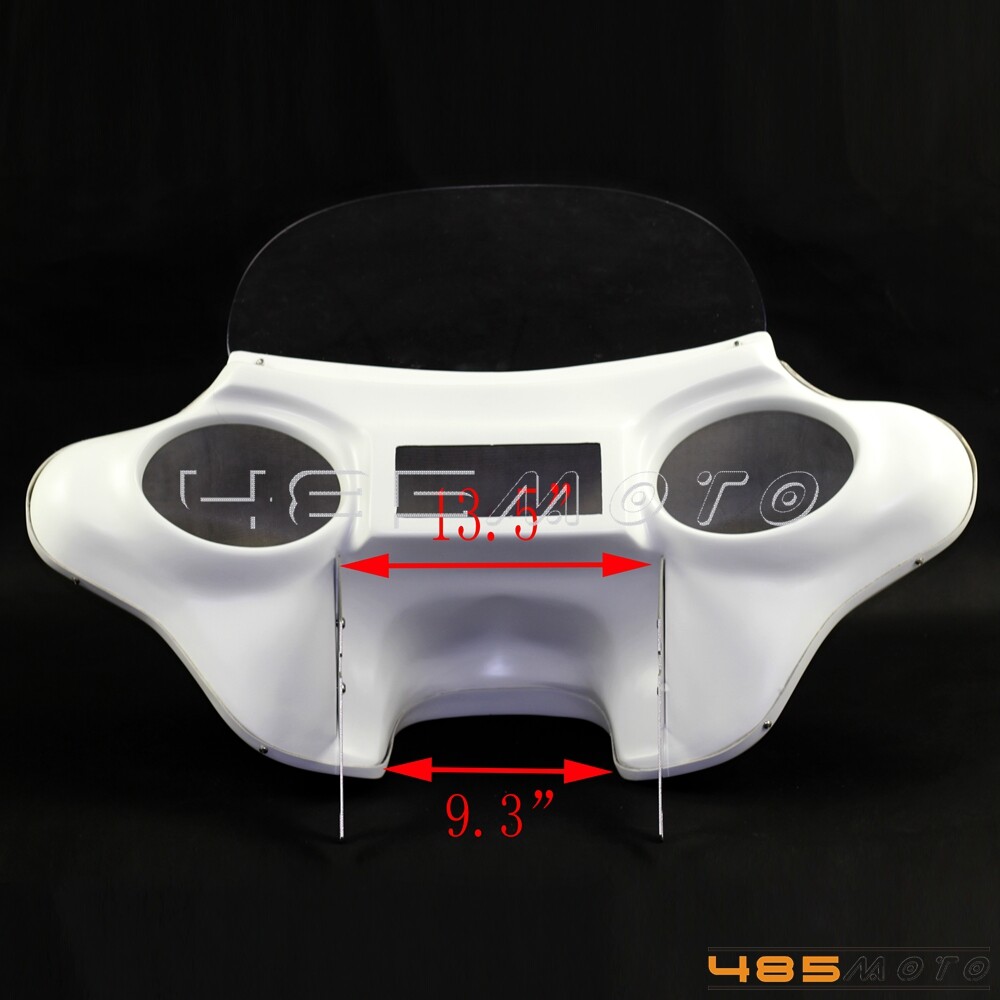 Detachable Batwing Fairing 6"x 9" Speakers Stereo for Road King Classic
