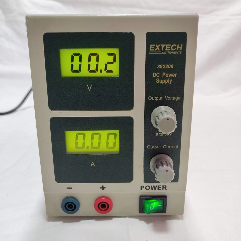 Extech 382200 Laboratory DC Power Supply. 0~30 Volts 1 Amp - Image 4 of 4