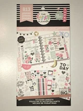 NEW Create 365 MAMBI The Happy Planner Value Sticker Book Simply Lovely 813 Pcs
