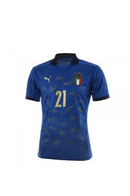 Euro 2021 Winners SIGNATURE LIMITED EDITION ITALY PUMA JERSEY