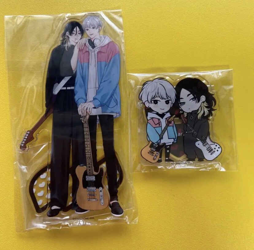 HEART PROJECT 2012 X 2013 ソ・イングク　新品未開封 Pink Heart Jam Acrylic Stand Set of 2 Booth Shikke Yaoi BL Japan