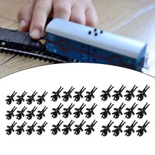 12Pcs Train Coupler Portable Knuckle Spring Coupler for 1/87 DIY Modified