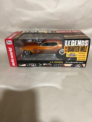 1971 Ford Mustang FUNNY CAR LA HOOKER 1:18 Auto World 1106 | eBay