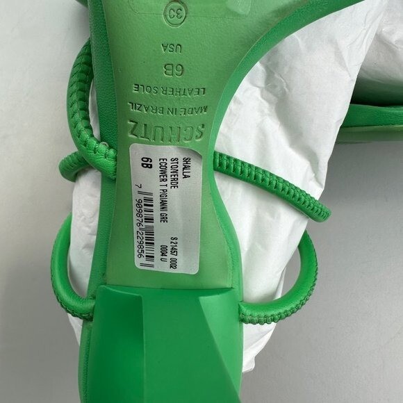Schutz Shalla Heel in Gianni Green | eBay