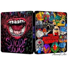 New Rare Limited Edition The Suicide Squad 2021 Steelbook Case Custom Made