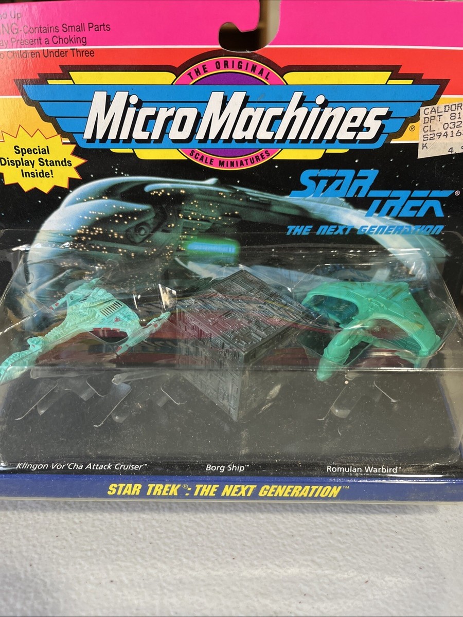 「スタートレック」マイクロマシーン４種（Ａ） Micro Machines Star Trek The Next Generation | eBay