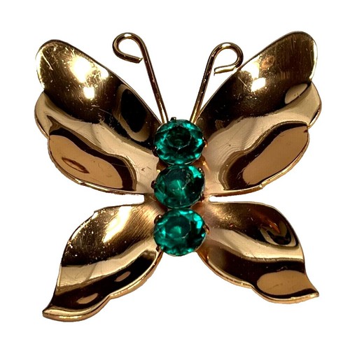 Vintage 1940-50s Signed CORO Enamel Daisy Flower Brooch Pin 2 1/4