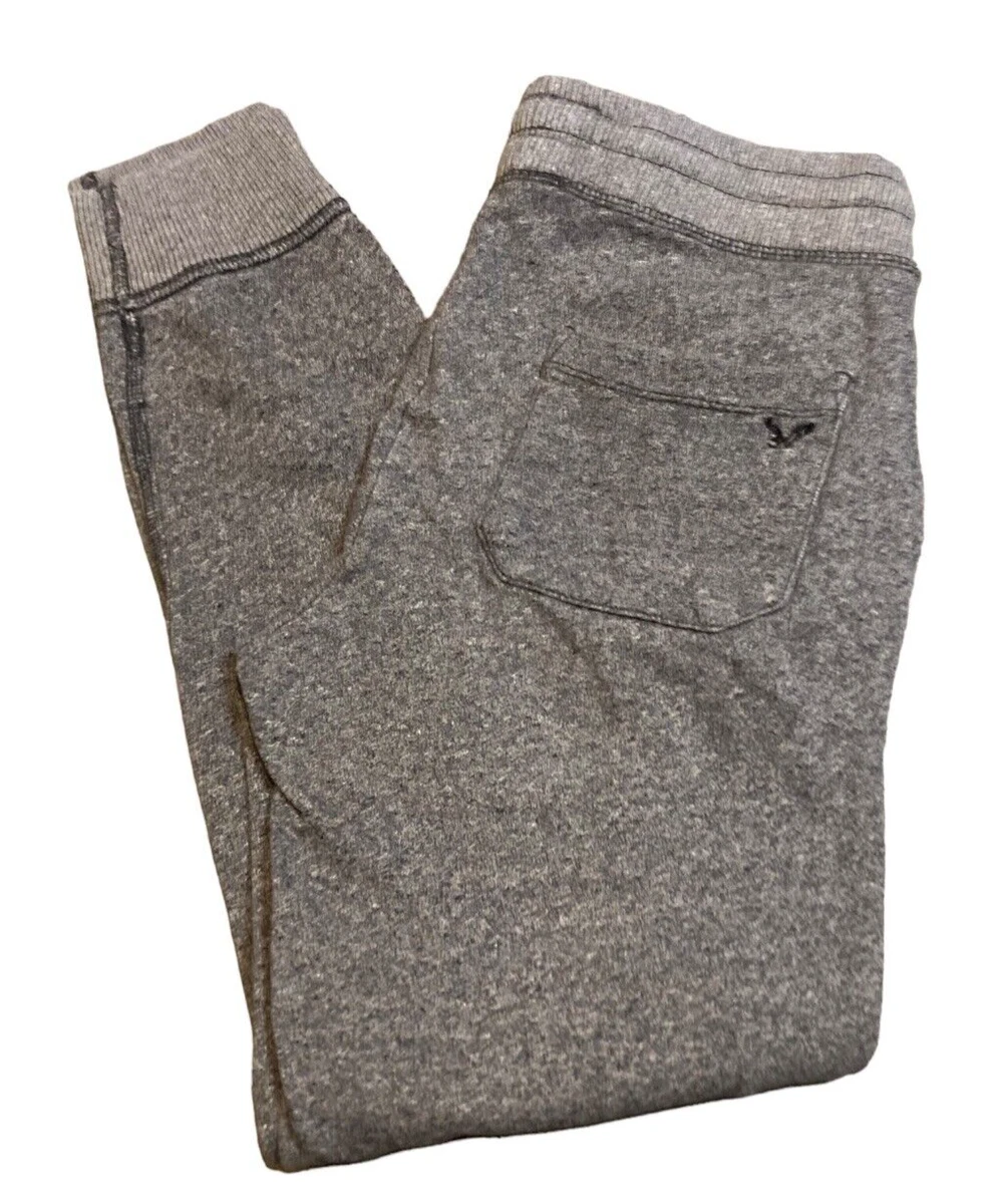 American Eagle outfitters XS sweatpants gray lounge elastic ankle