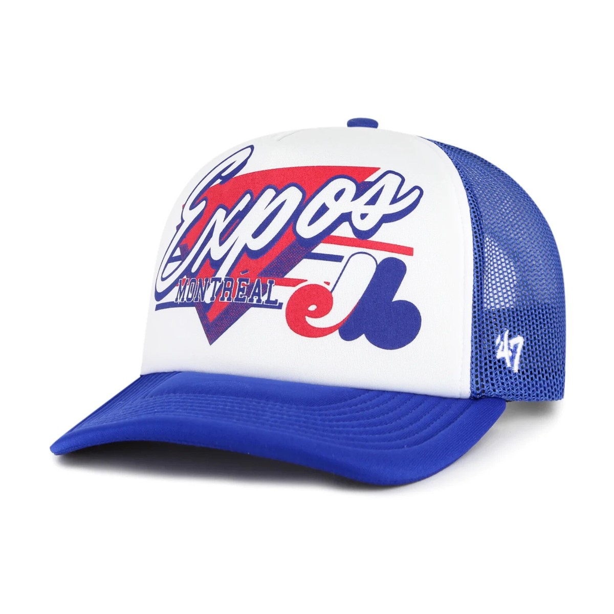 47 Brand Montreal Expos Hangout Trucker Hat | '47 Foam Vintage