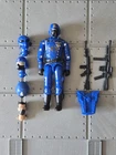 GI Joe BLACK MAJOR Custom Cobra Cobalt Guard Gold  3.75" ARAH