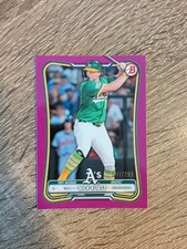 2026 Bowman - Nick Kurtz Fuchsia Border /299 A's #10