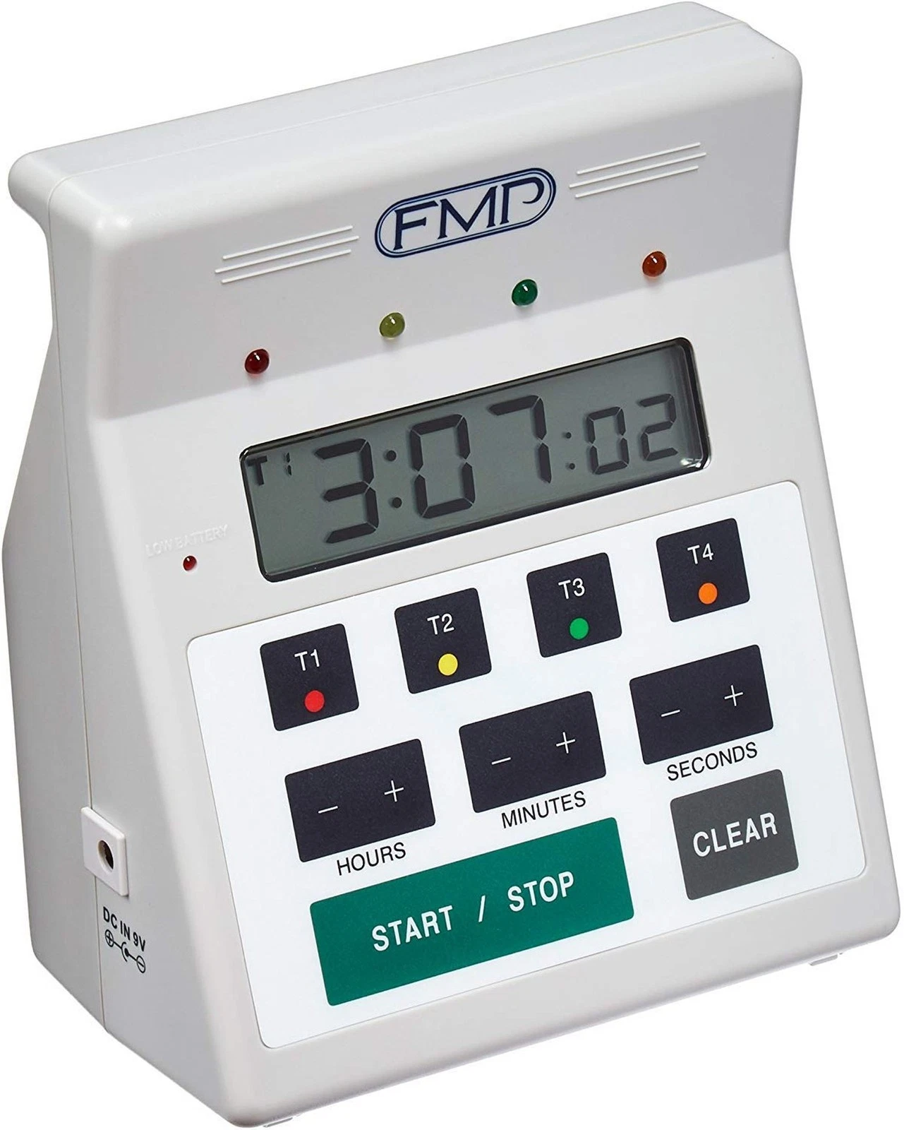 FMP Digital 4 Channel Commercial Kitchen Countdown Timer, Water Resistant, 7-...