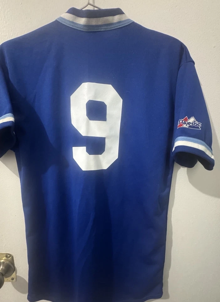 Vintage 1980s Majestic Toronto Blue Jays MLB Baseball Jersey #9 Men’s Medium - Image 3 of 4