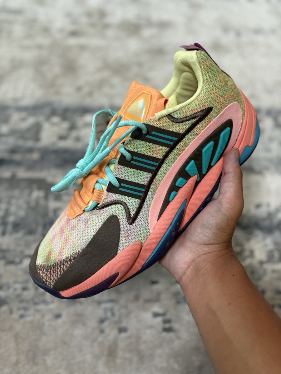 adidas Pharrell Crazy BYW 2.0 Chalk Coral Multicolor Sneakers