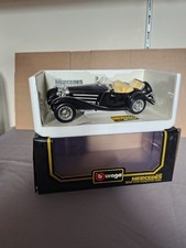 Burago 1/18 Mercedes Benz 500K Roadster 1936 Original Display Box Black ,no 3020