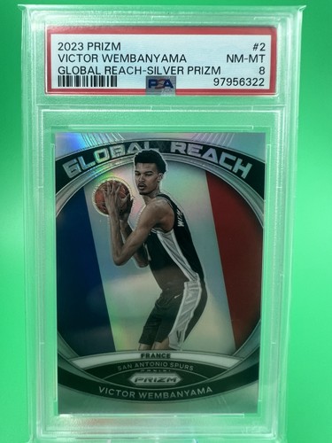 2023-24 Panini Prizm - Global Reach Victor Wembanyama #2 Silver Prizm (RC)