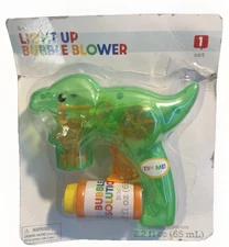 Ankyo DINOSAUR Motorized Light Up Bubble Blower